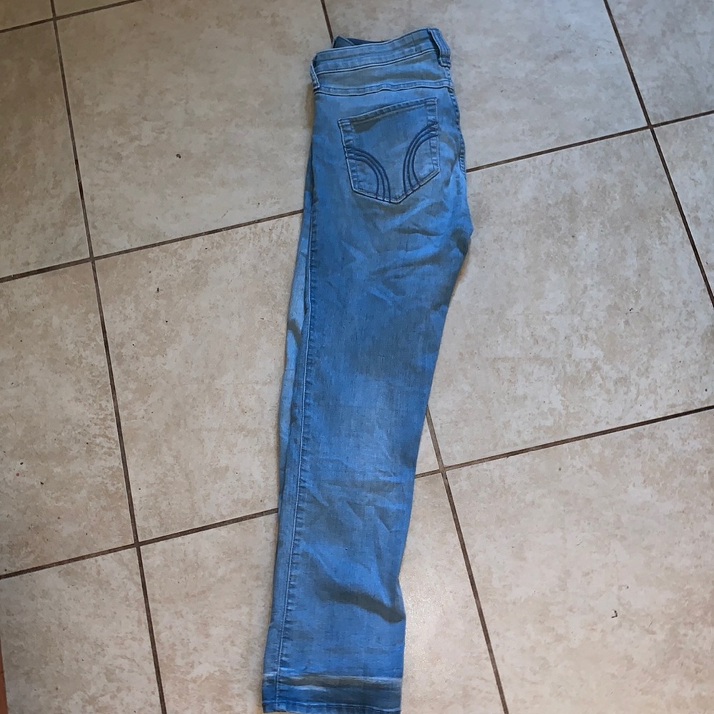 Hollister Cropped Skinny jeans (high rise)